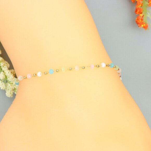 "Handmade Anklet – A Stylish Choice for Women, Thoughtful Gift Idea, EVCH1487 - Picture 9 of 10